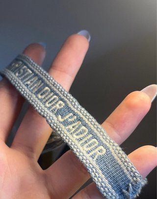Pulsera Christian Dior J'adior Azul y Blanca
