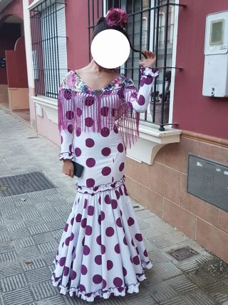 Traje Flamenca Talla 36/38