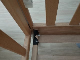Cuna de madera de Prenatal