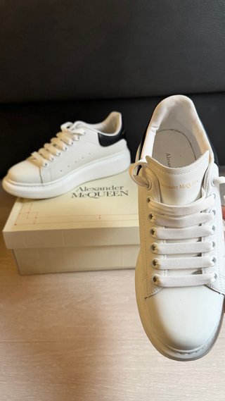 Alexander McQueen White Sneakers Size 41