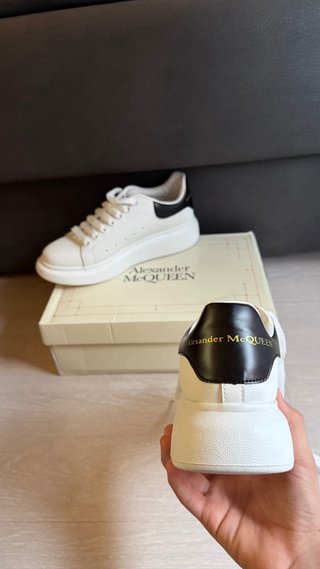 Alexander McQueen White Sneakers Size 41