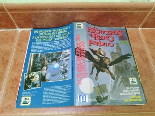 Carátula VHS Gli Stregoni del Regno Perduto