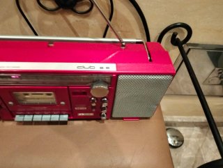 Radio Cassette Siemens Club 816 Roja