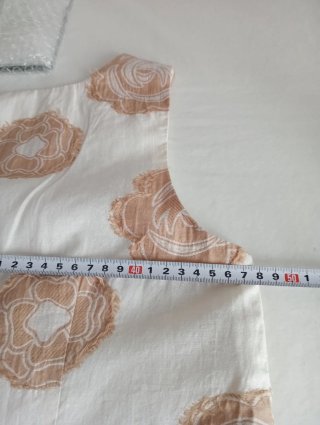 Blusa Beige y Blanca