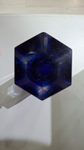 Jarrón Murano Sommerso Azul