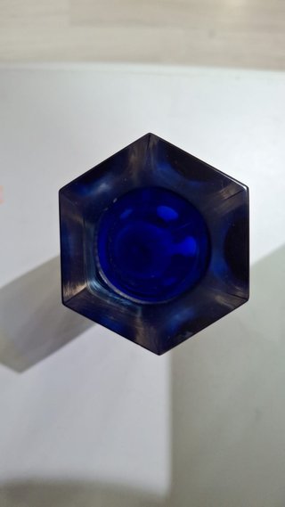 Jarrón Murano Sommerso Azul