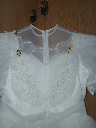 Vestido Comunión Blanco con Flores