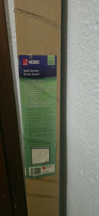 Pantalla para proyector Nobo 1500x 1138mm