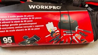 WORKPRO Set de Herramientas 95 Piezas en Bolsa