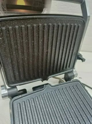 ZEEGMA Grill Chef Parrilla eléctrica y sandwichera