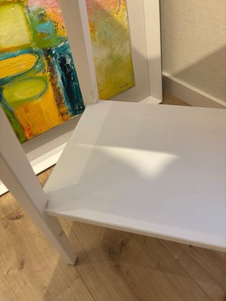 Dos Mesitas de noche Ikea Hemnes blanca