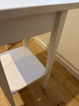 Dos Mesitas de noche Ikea Hemnes blanca