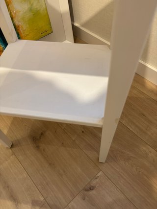 Dos Mesitas de noche Ikea Hemnes blanca