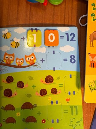 Juego educativo letras y tarjetas didácticas