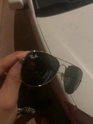 Gafas Ray-Ban Aviator Negro/Dorado