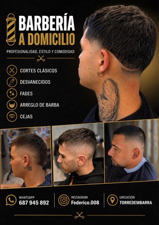 BARBERÍA A DOMICILIO – TORREDEMBARRA