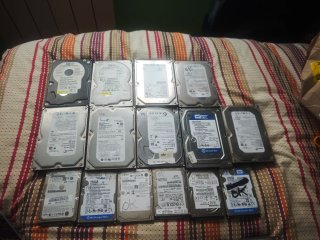 Lote Discos Duros Fujitsu, Toshiba, WD