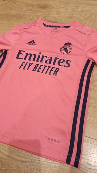 Camiseta Real Madrid 2020-21 Rosa Talla M