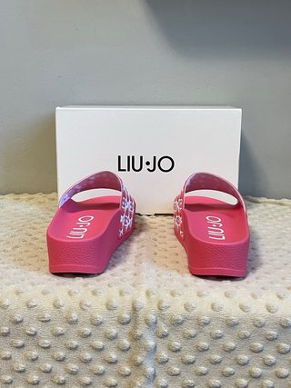 Ciabatte Liu Jo Rosa e Bianche Tg 36