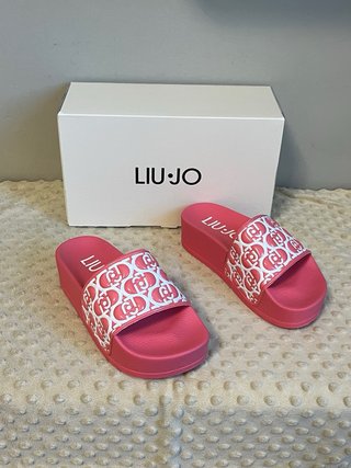 Ciabatte Liu Jo Rosa e Bianche Tg 36