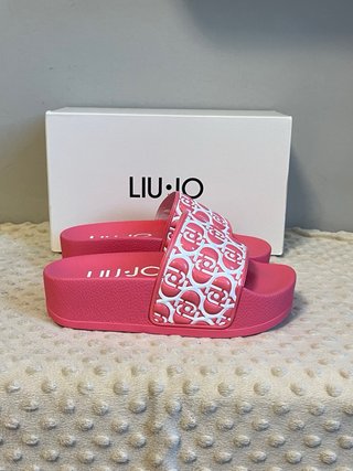 Ciabatte Liu Jo Rosa e Bianche Tg 36