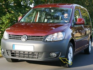 CUBIERTA DE ANTINIEBLA VW CADDY - TOURAN