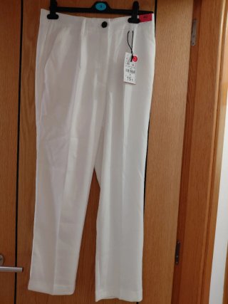 Pantalón lefties Blanco Talla 40