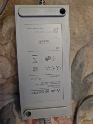 Cargador Nintendo Wii U WUP-002 EUR Original