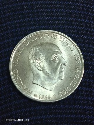 100 Pesetas Franco 1966 Estrella 69 SC