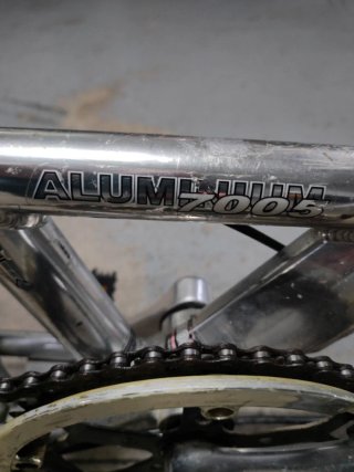 bicicleta Plegable Monty Aluminio 7005 casi nueva