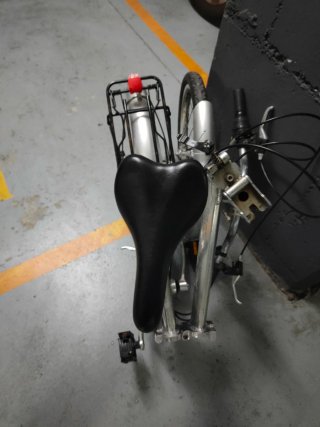 bicicleta Plegable Monty Aluminio 7005 casi nueva