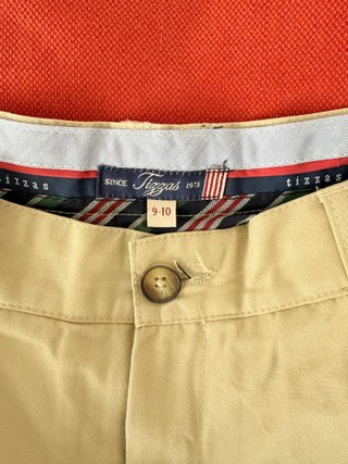 Pantalón chino Tizzas niño talla 9-10