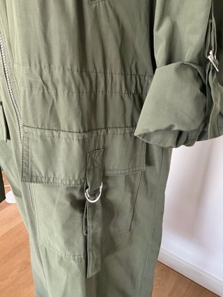 Trench verde militar Talla XS