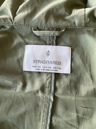 Trench verde militar Talla XS