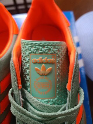 Zapatillas Adidas Gazelle Verde y Naranja