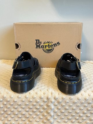 Sandali Dr. Martens Pelle Neri Tg 40