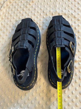 Sandali Dr. Martens Pelle Neri Tg 40