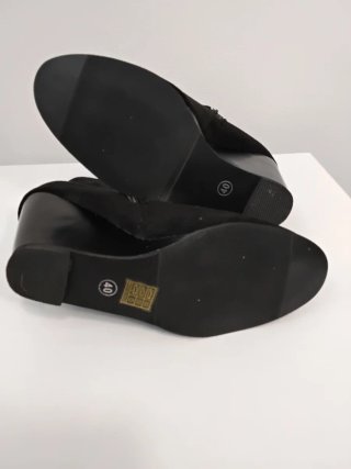 Botín Negro Cuña