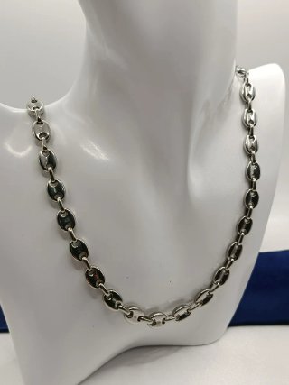 Collar Acero Inoxidable Grano de Café