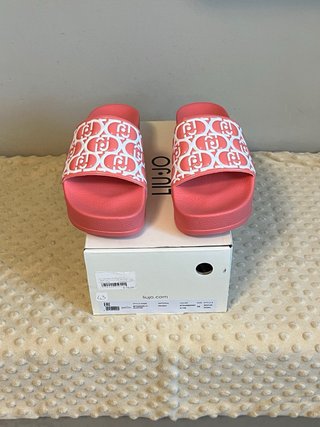 Ciabatte Liu Jo Rosa e Bianche Tg 39