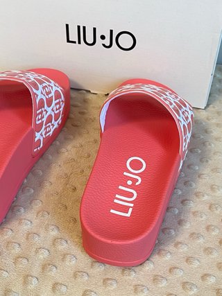 Ciabatte Liu Jo Rosa e Bianche Tg 39