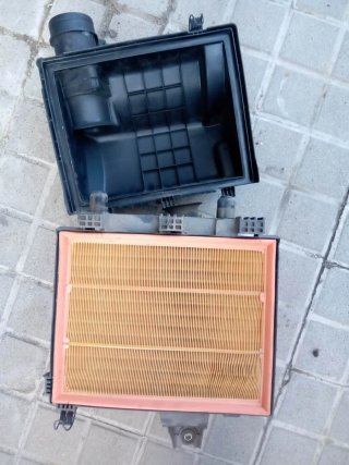 Caja Filtro Aire VW T4, caudalímetro y filtro