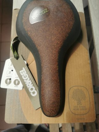 Sillín Bici Becoz Corkgel Corcho Made in Italy