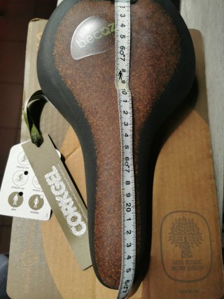 Sillín Bici Becoz Corkgel Corcho Made in Italy