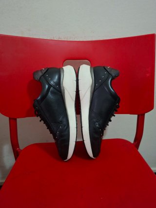 Zapatillas Pikolinos Piel Negra Cremallera