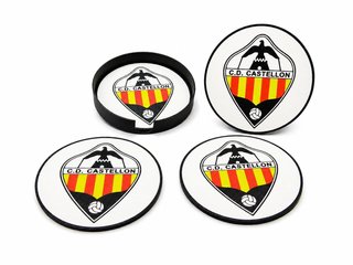 Posavasos C.D. Castellón + estuche