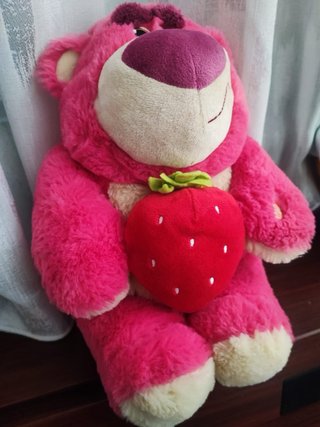Peluche Orso Lotso Toy Story Fragola
