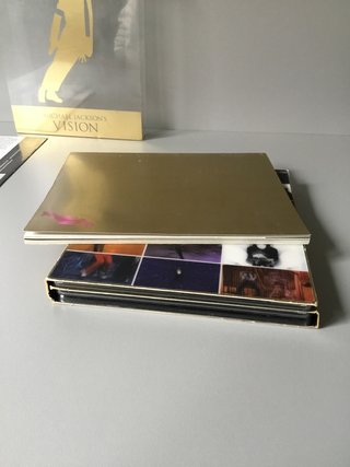 Caja Michael Jackson Vision DVD CD