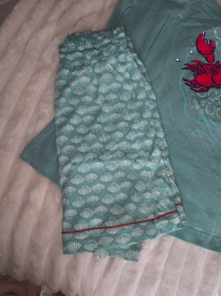 Pijama corto Sirenita Sebastián