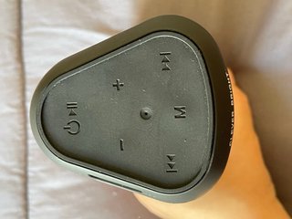 Cassa Bluetooth con custodia nera